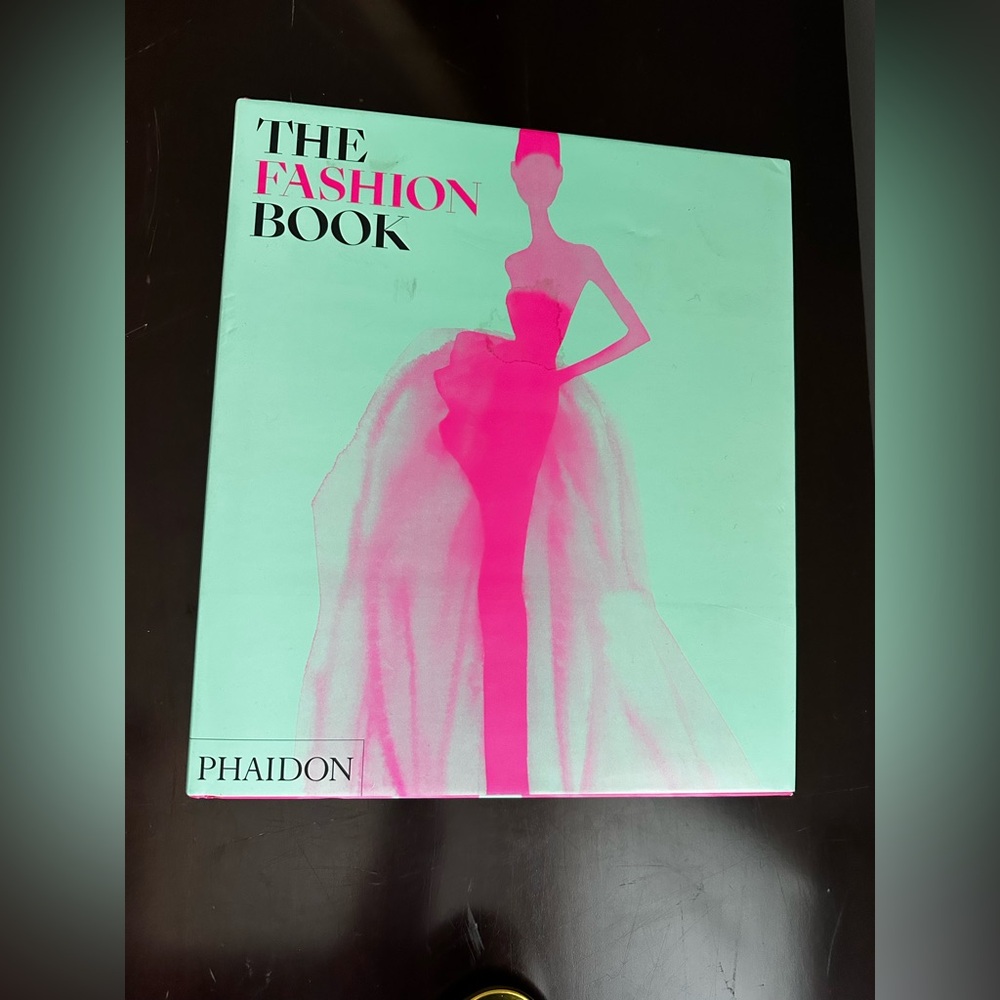 Phaidon Fashion Book with Pink and Mint Cover